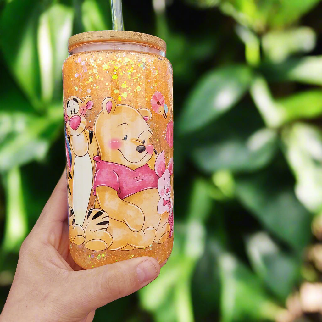 Bear & friends Snow Globe Tumbler 12oz