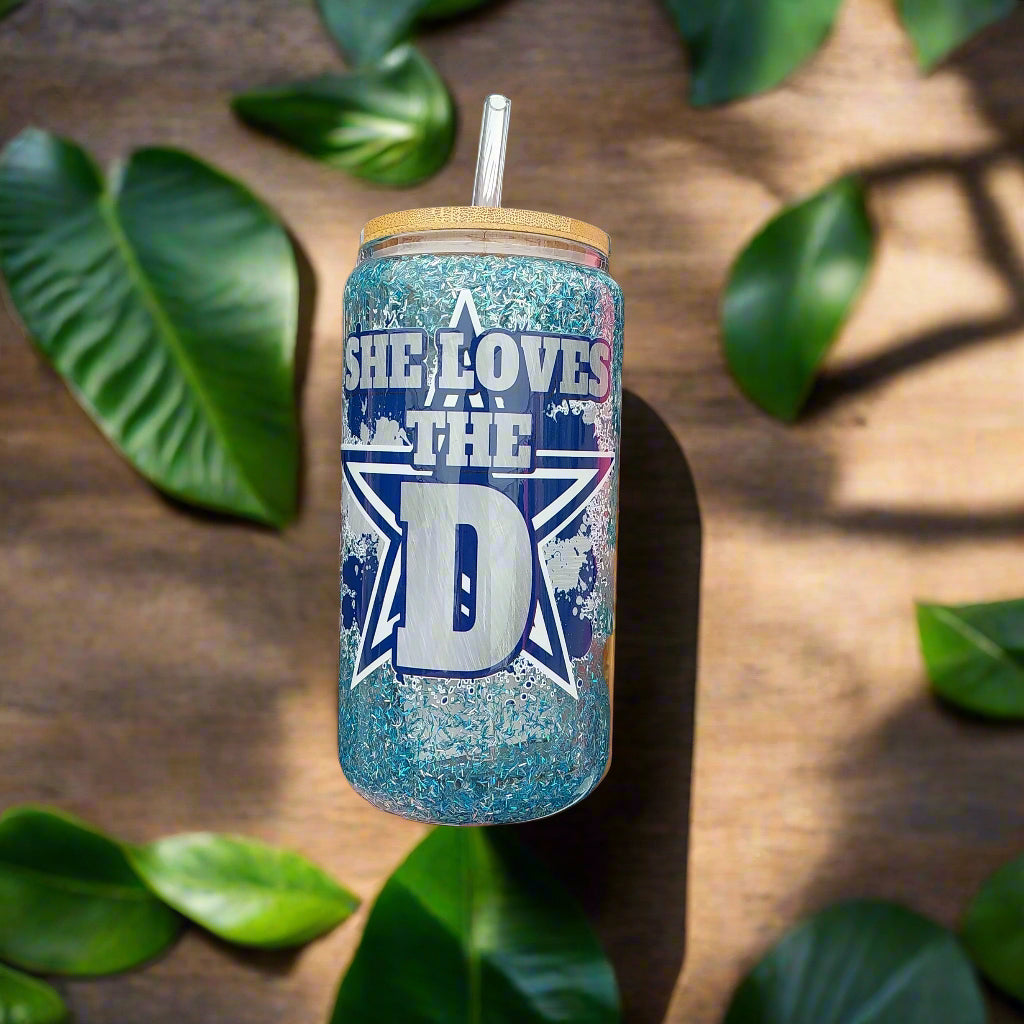 Teddy boyz snow globe Tumbler 12oz