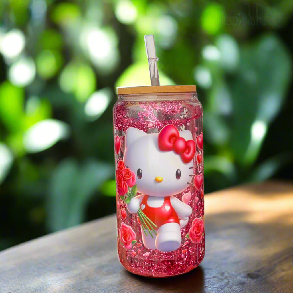 Snow Globe Tumbler 12oz