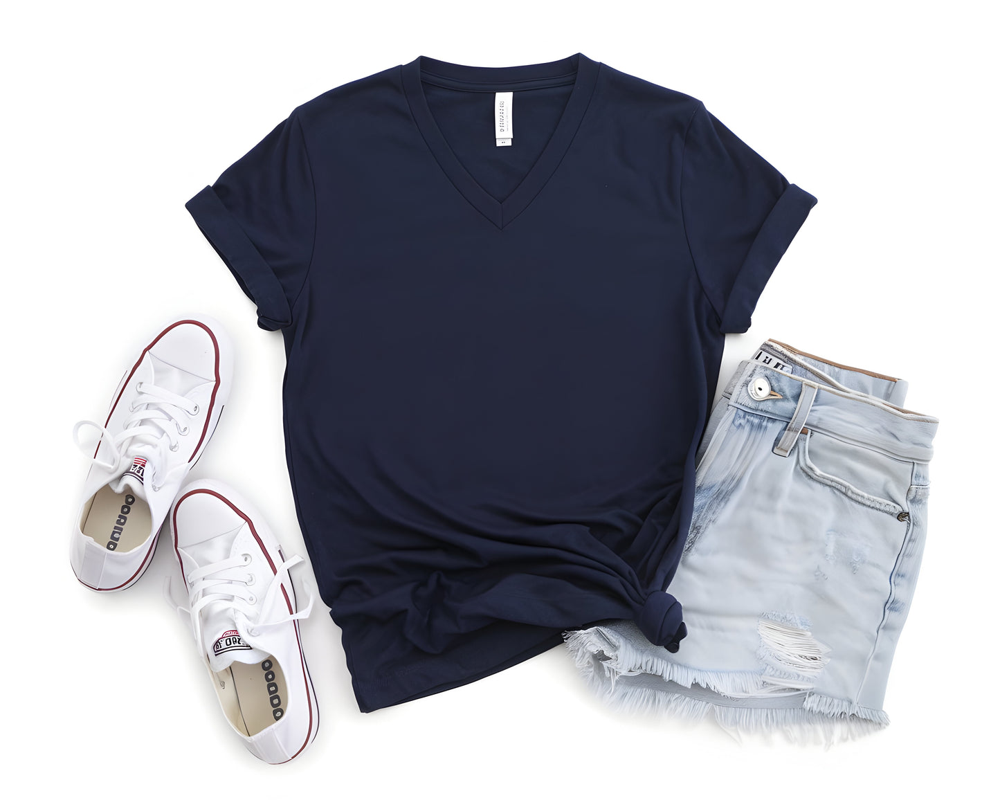 BLANK V-NECK T-SHIRT (PRE-ORDER)