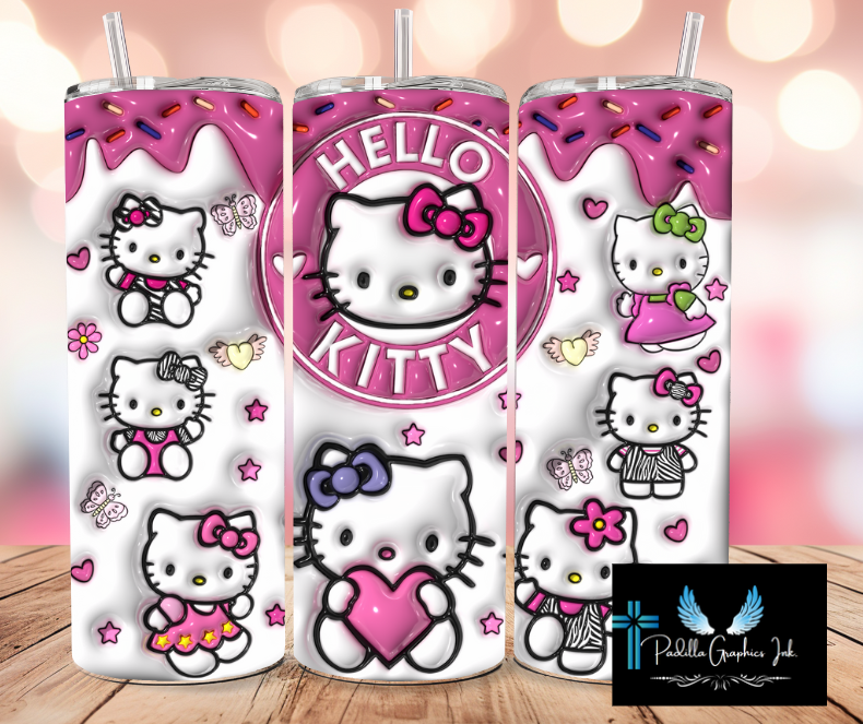 Kitty 20oz tumbler