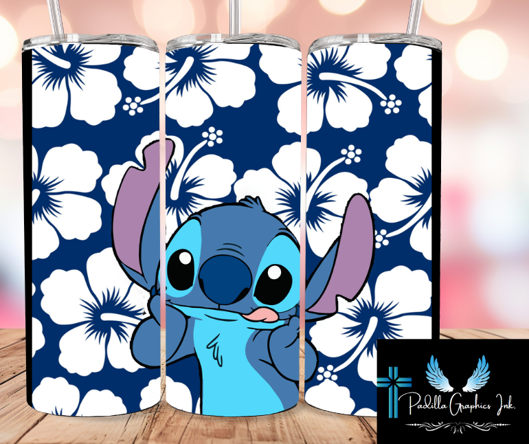 Blue monster Tall tumbler 20oz