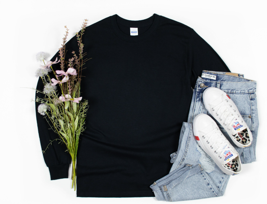 BLANK LONG SLEEVE CREW NECK NO DESIGN (PRE-ORDER)