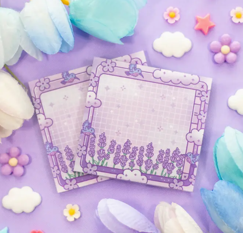 Lavender Dreams Sticky Notes