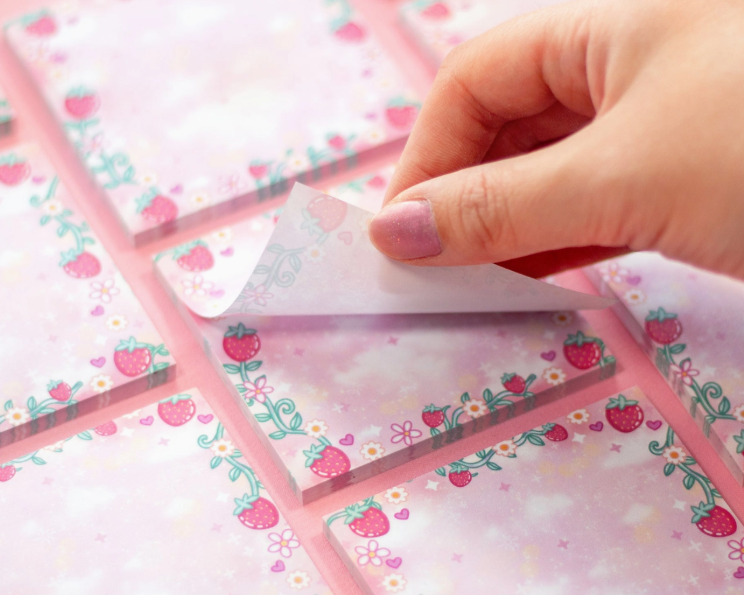 Strawberries Sticky Notes
