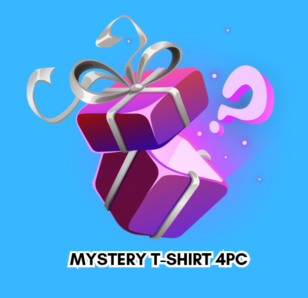 Mystery T-shirts 4pc bundle