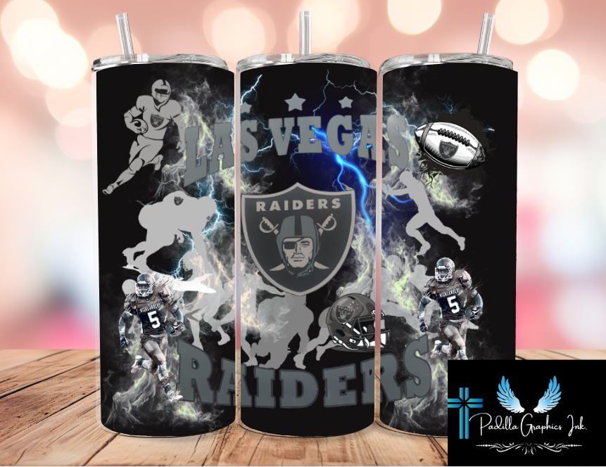 Football 20oz tumble