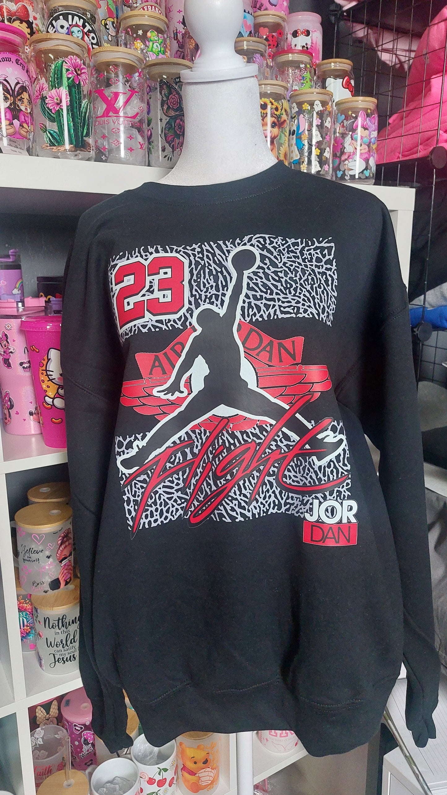 BASKETBALL crew neck sweater