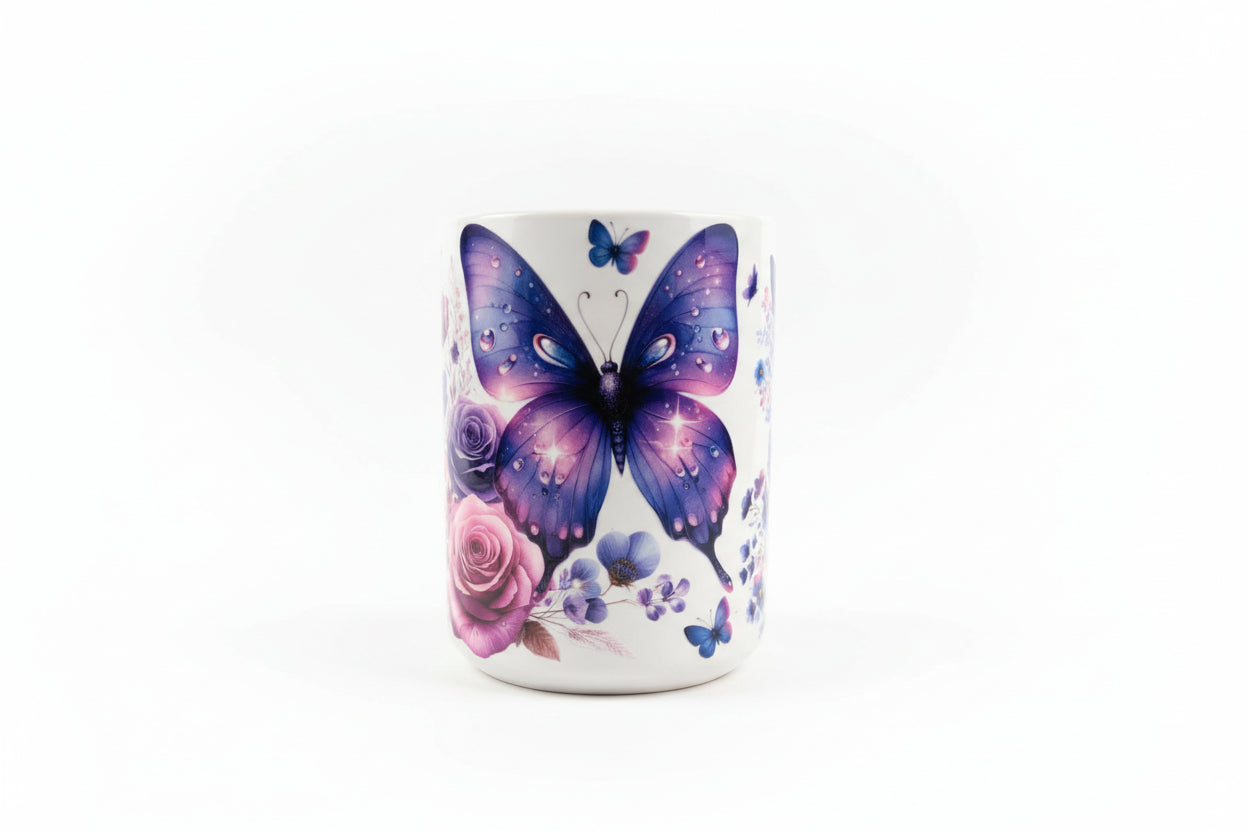 Butterfly 15oz mug
