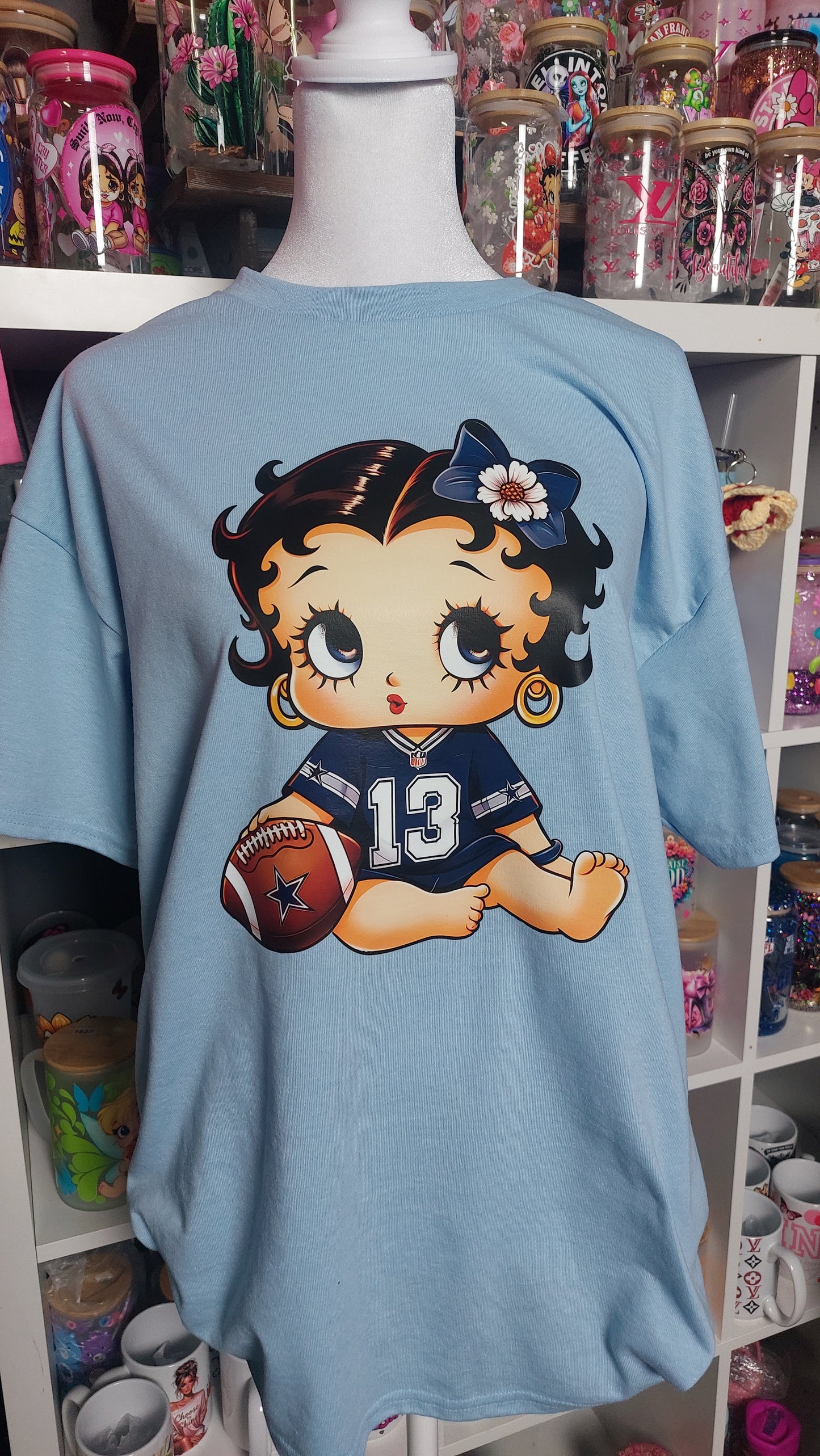 BETTY BOOP crew neck t-shirt