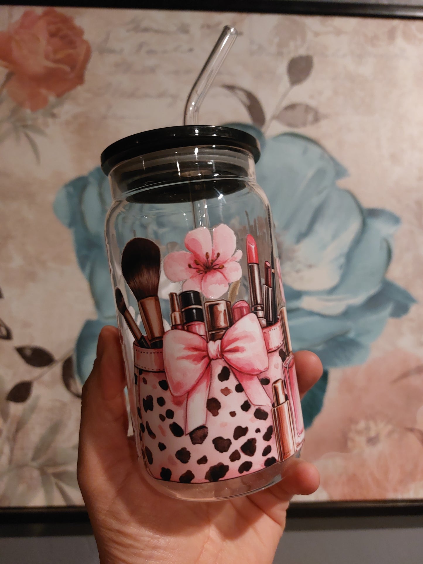 Makeup Glass Tumbler 12oz