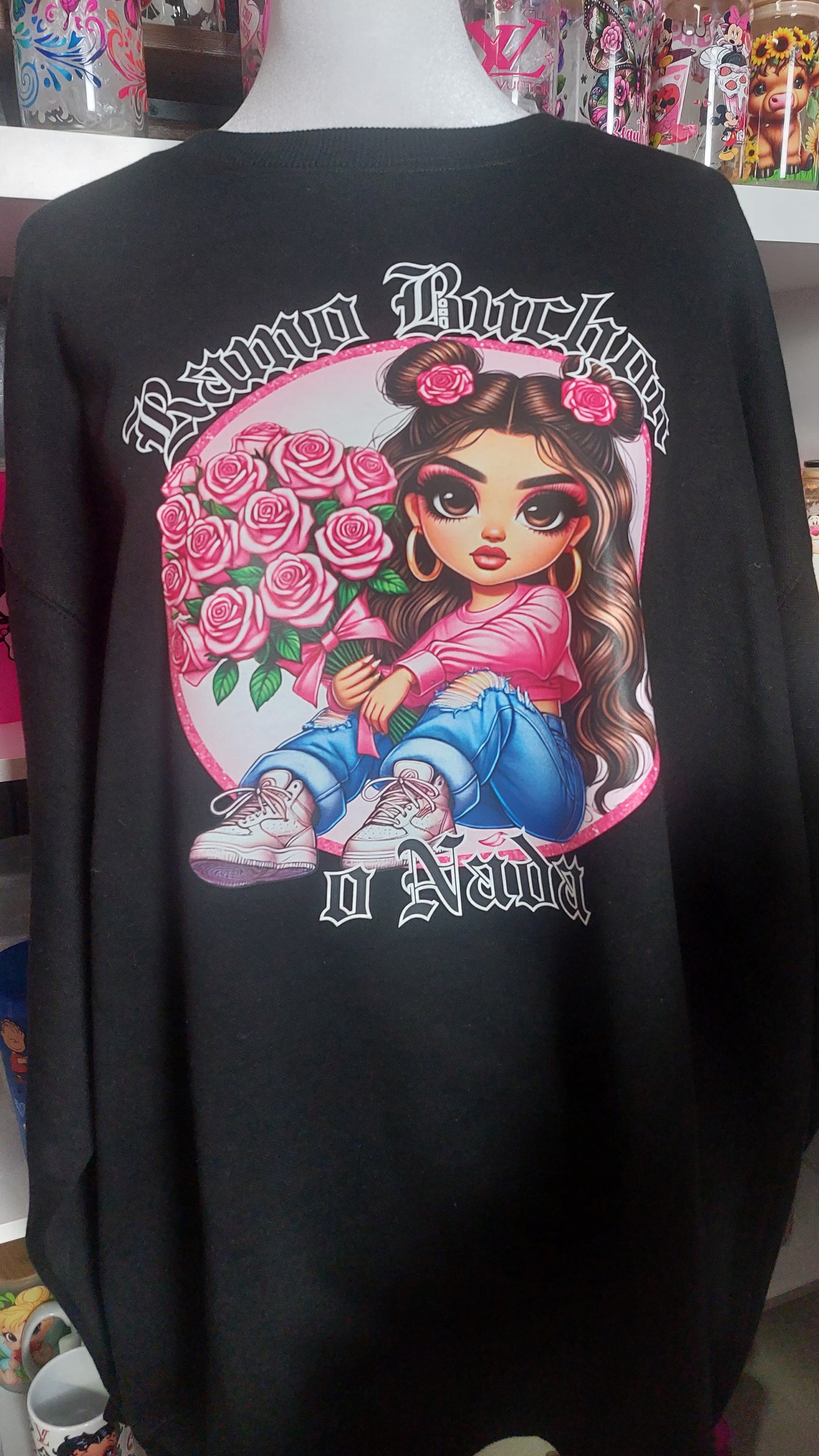 RAMO BUCHON O NADA crew neck sweater