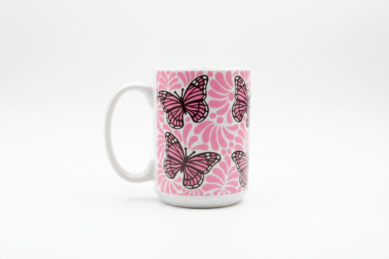 Butterfly 15oz mug
