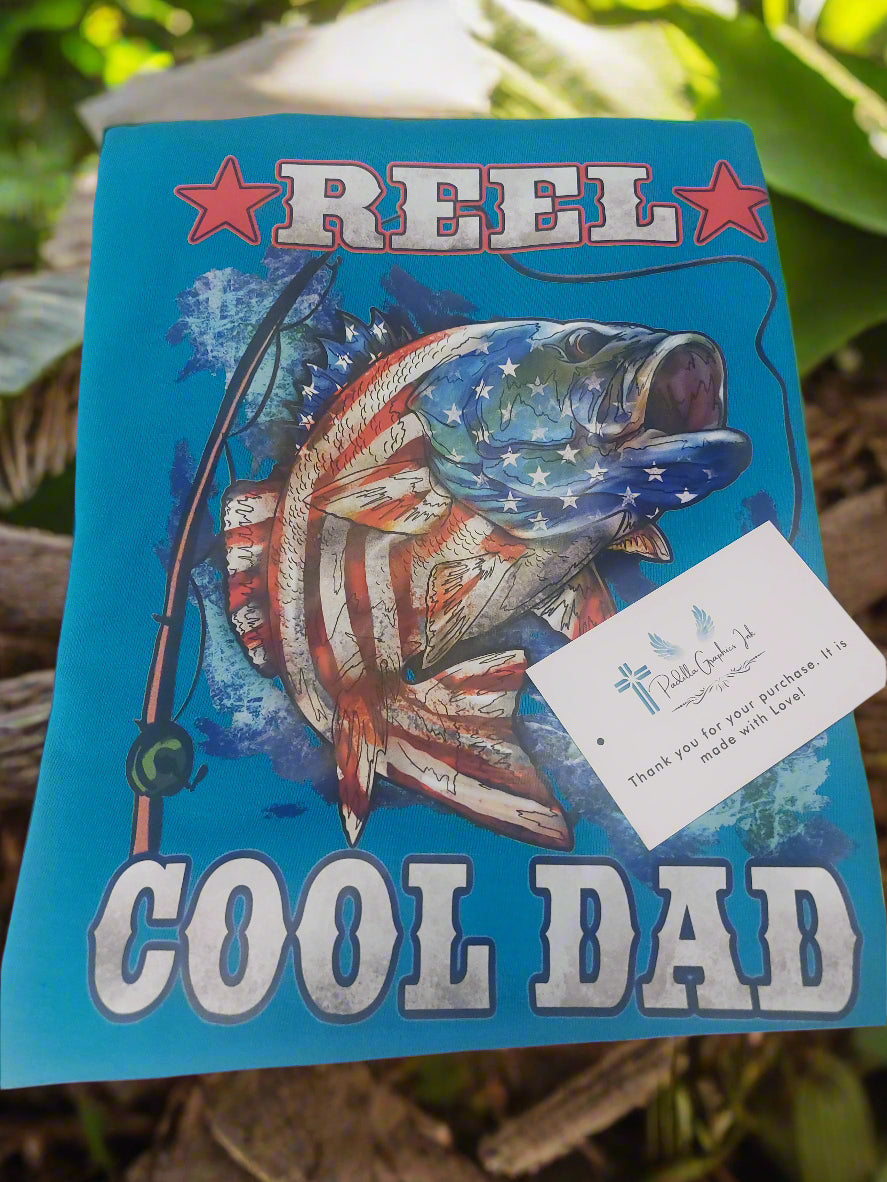 REEL COOL DAD T-SHIRT
