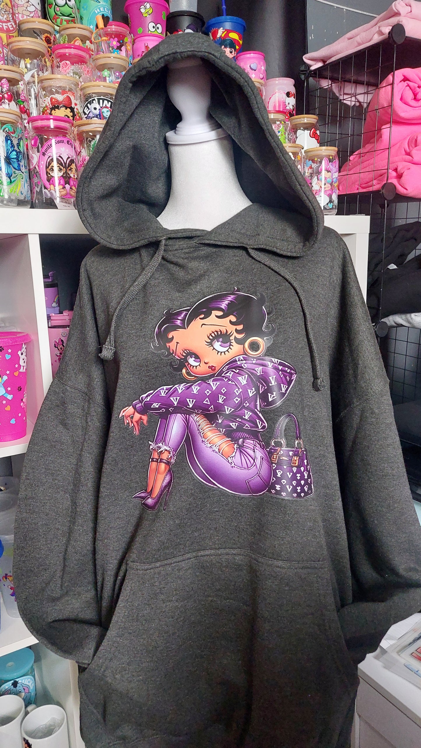 BETTY BOOP HOODIE READY TO GO