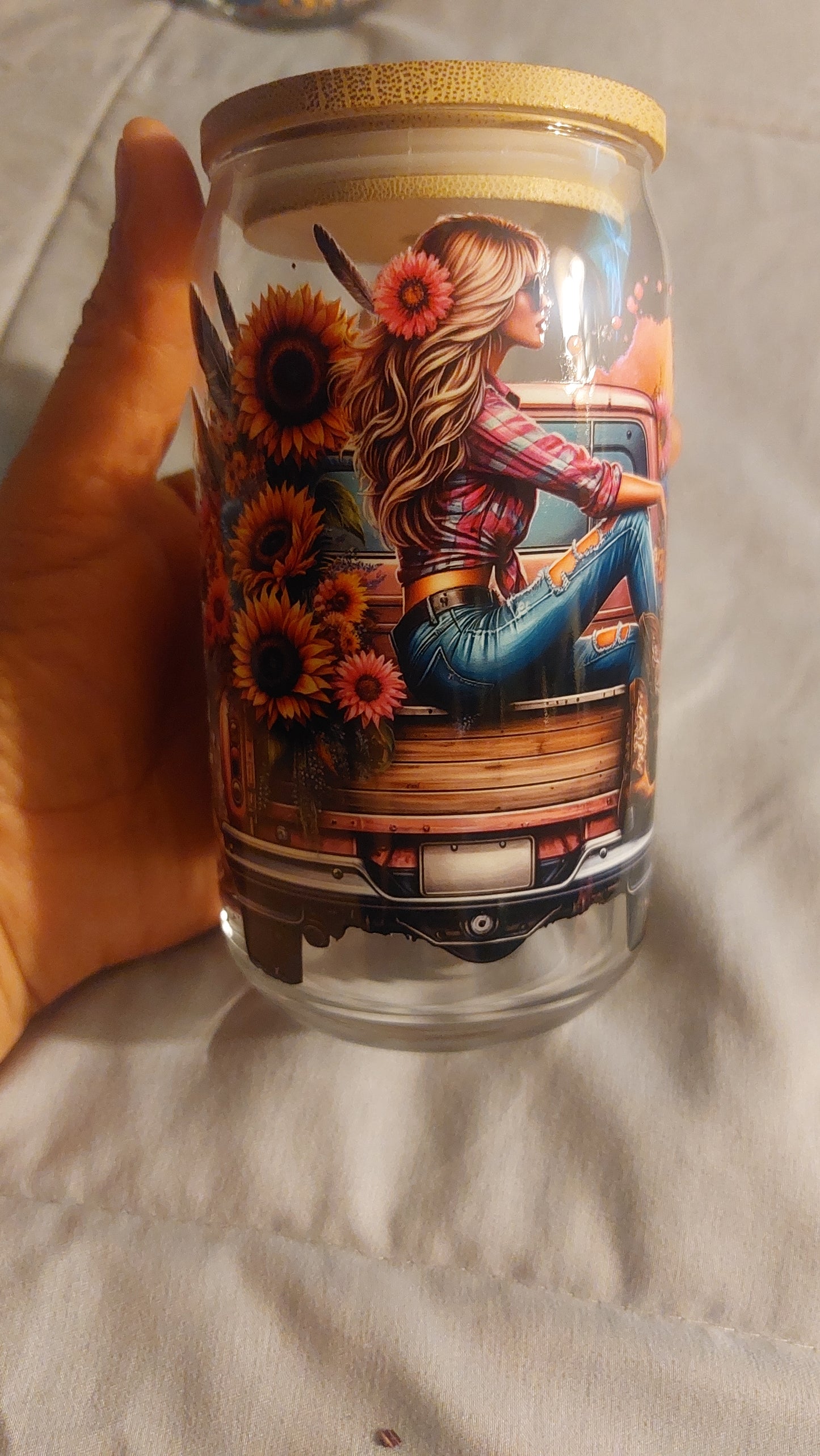 Glass Tumbler 12oz