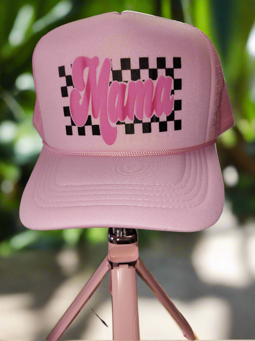 MAMA ADJUSTIBLE CUSTUM TRUCKER HAT