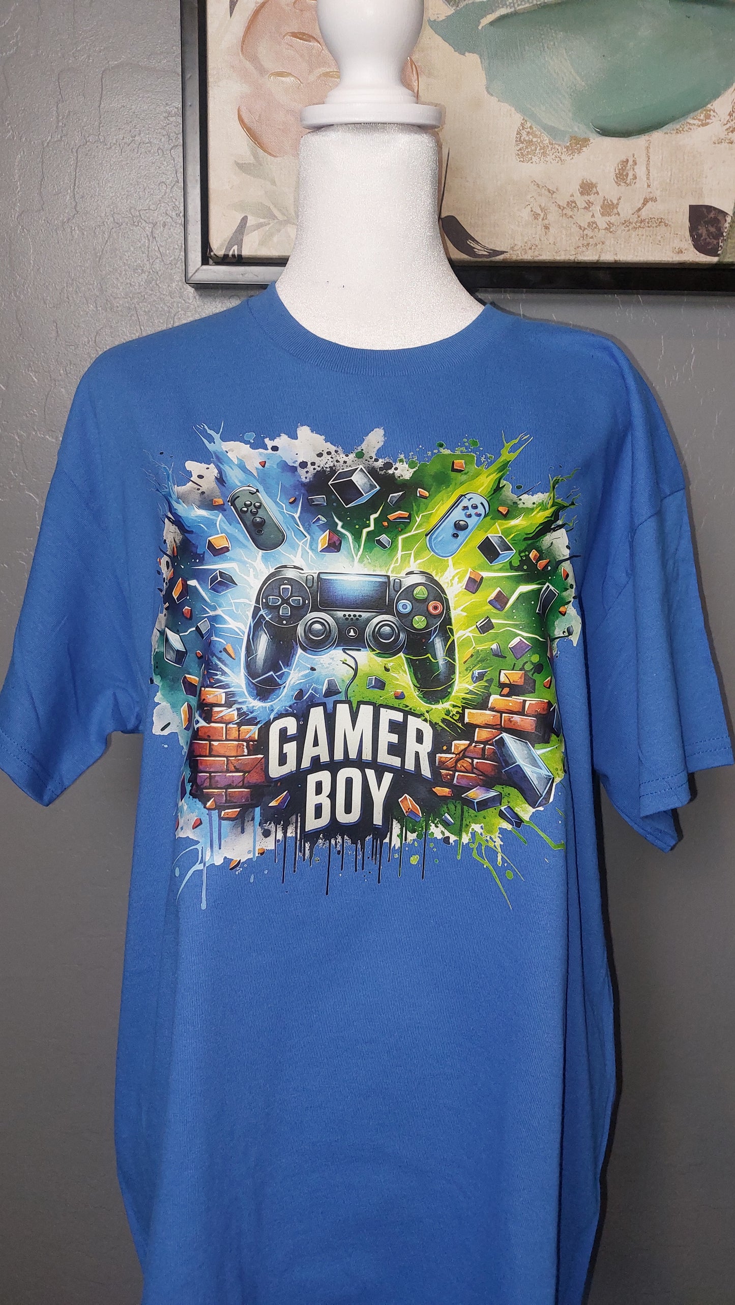 GAMER BOY CREW-NECK T-SHIRT