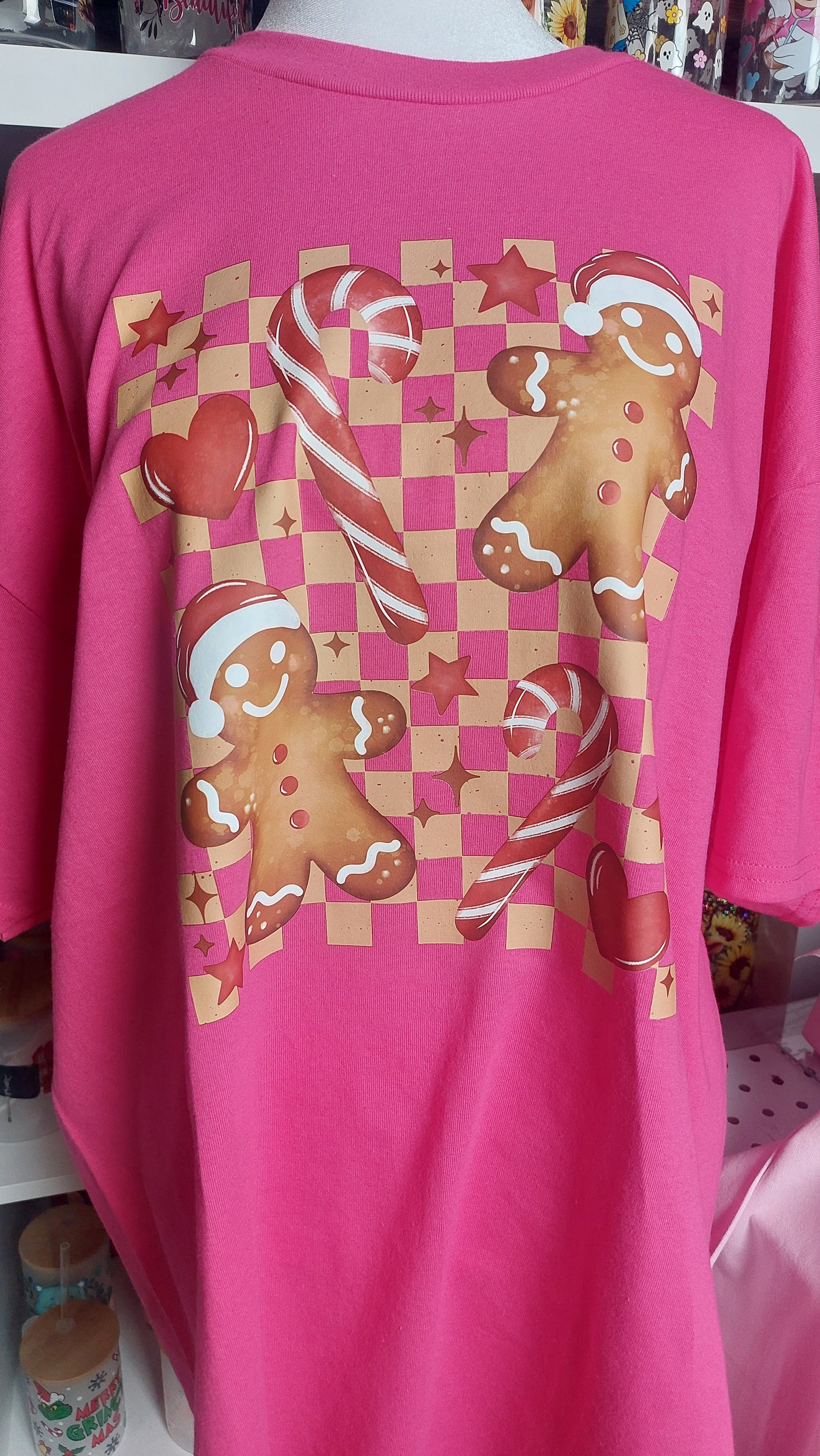 Cookie Christmas CREW NECK T-SHIRT