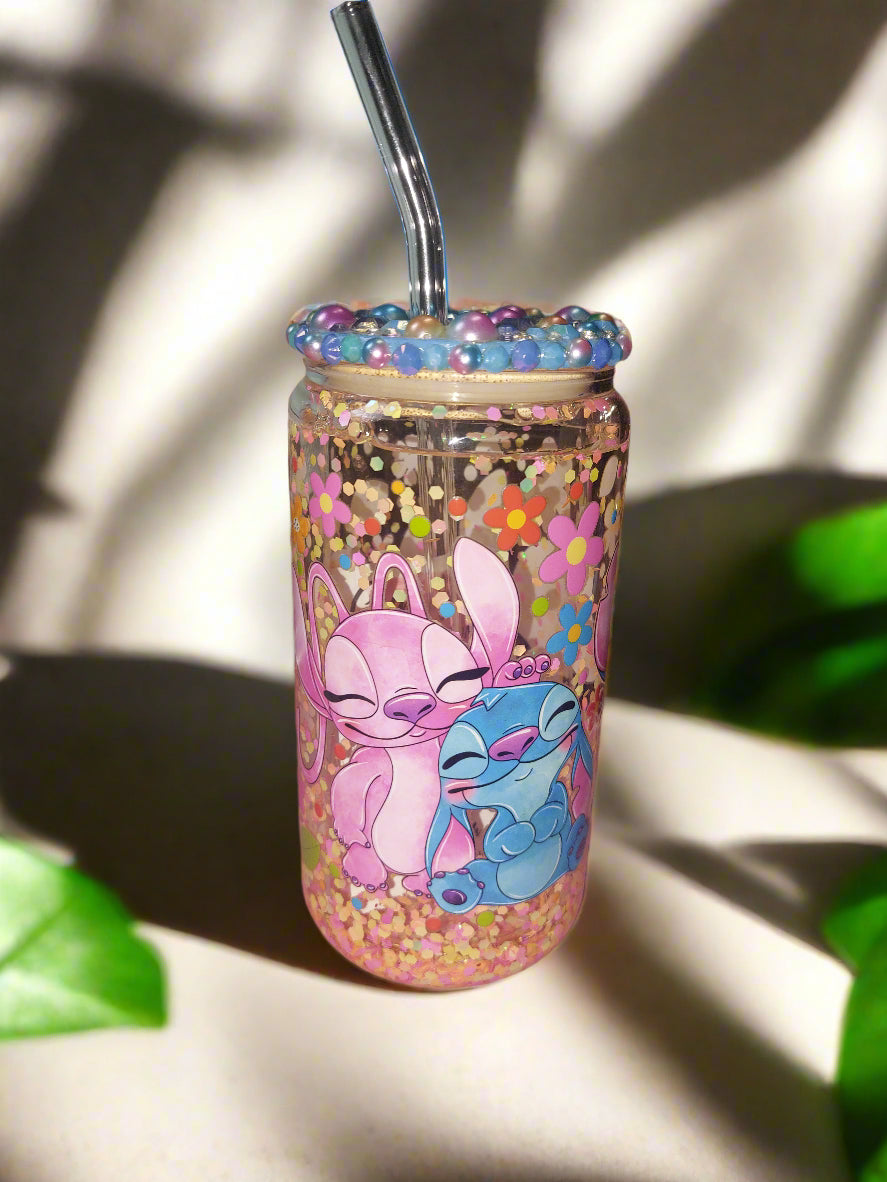 ALIENN Snow globe tumbler 12 oz