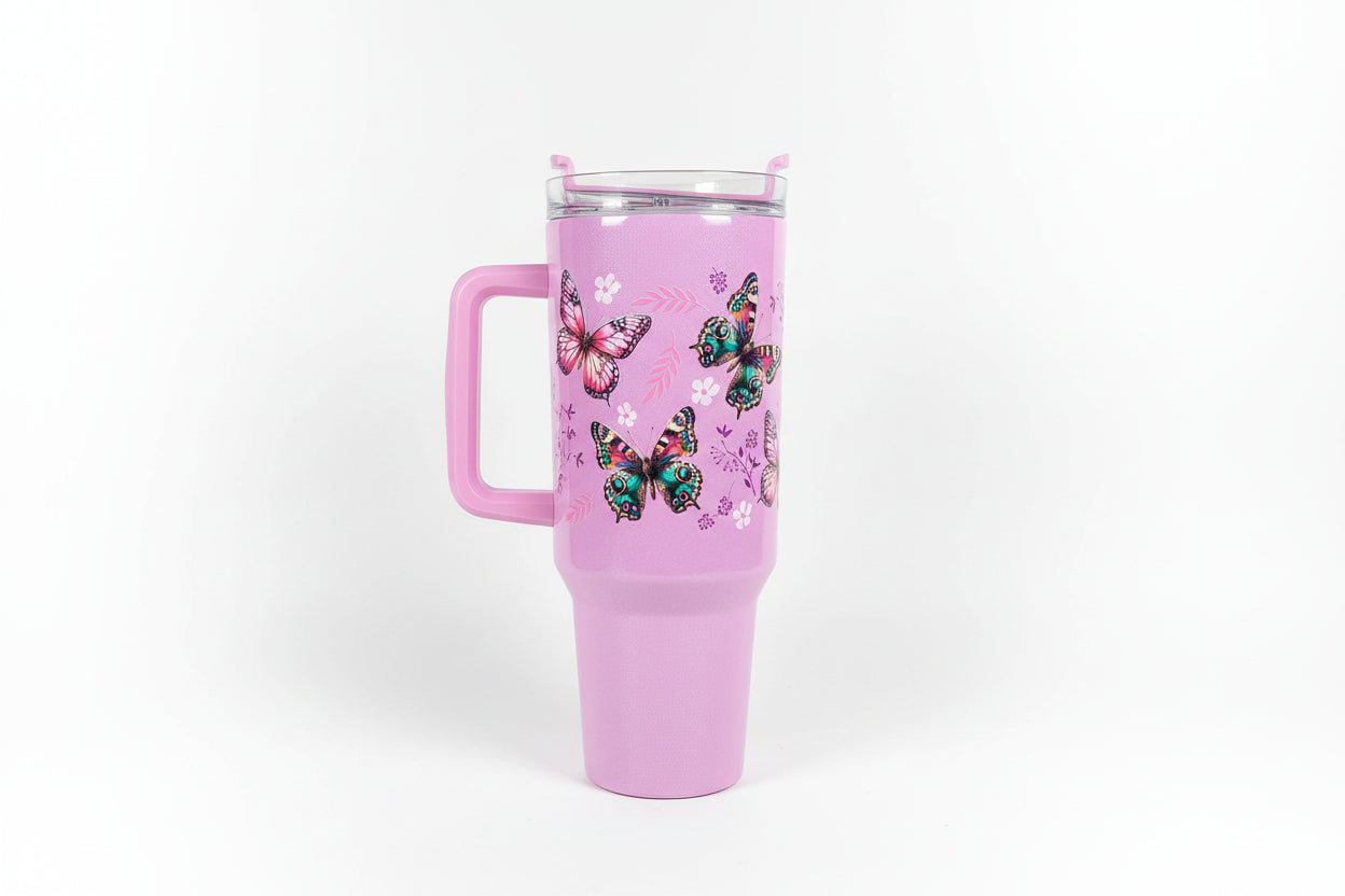Butterfly 40oz Tumbler