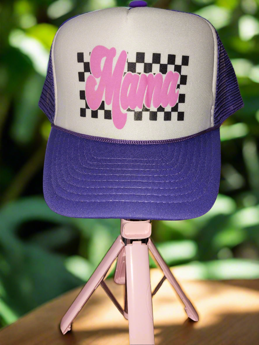 MAMA ADJUSTIBLE CUSTUM TRUCKER HAT