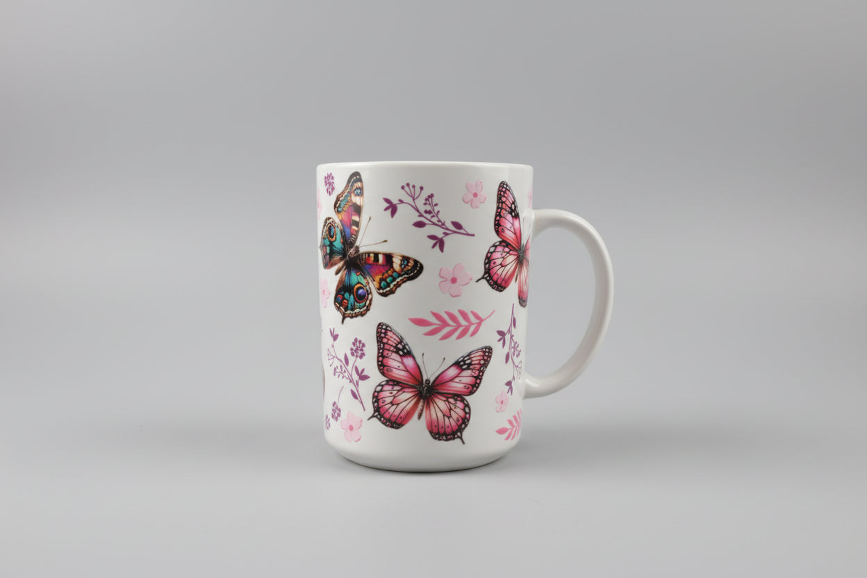 Butterfly 15oz mug