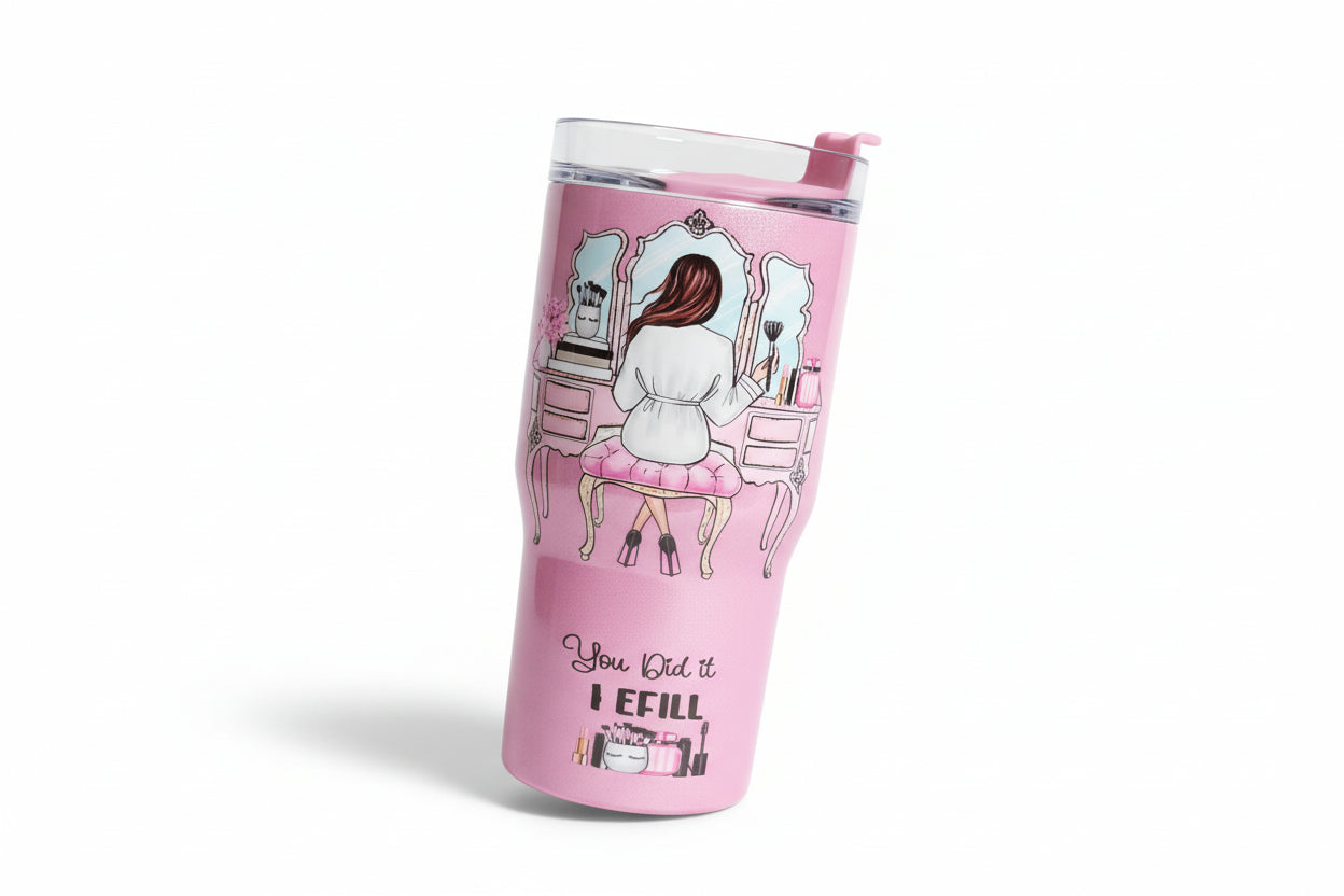 stainless steel 20 ounce Tumbler with handle