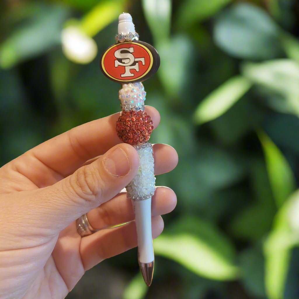 FOOT BALL TEAM Bling Pen