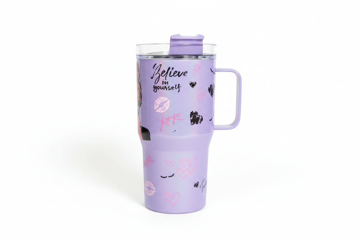 Boss Babe stainless steel 20 ounce Tumbler with handle