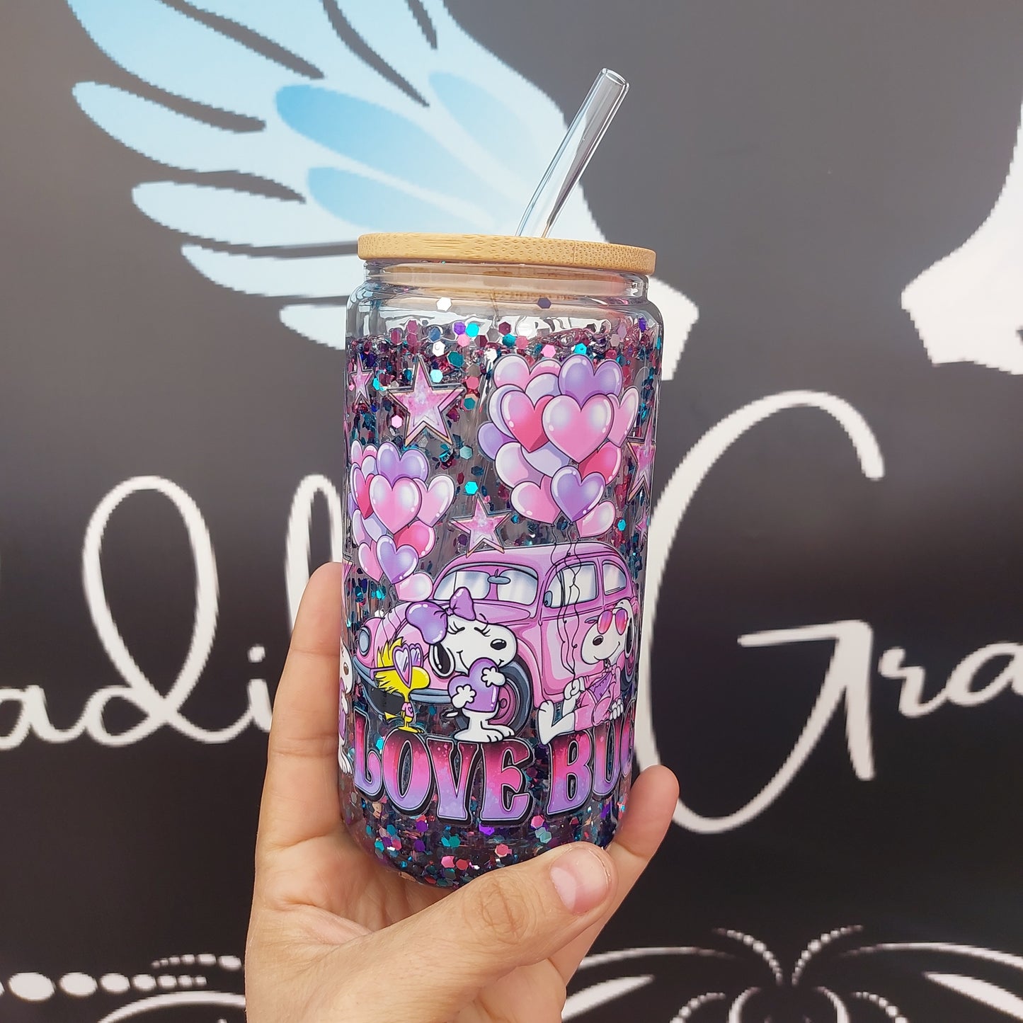 Love bug  12oz tumbler