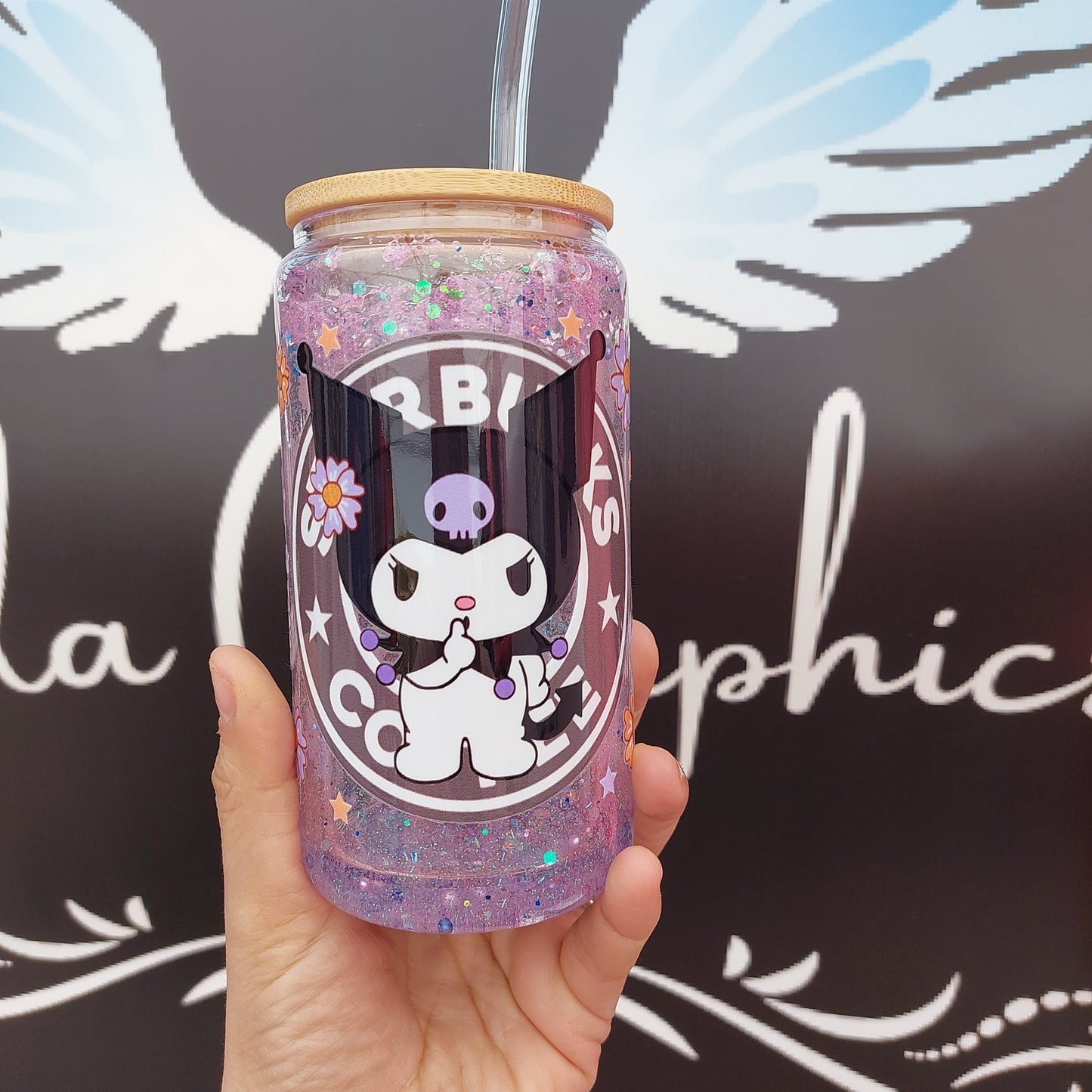 Snow Globe Tumbler 12oz