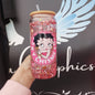 Betty boop Snow Globe Tumblers 15oz