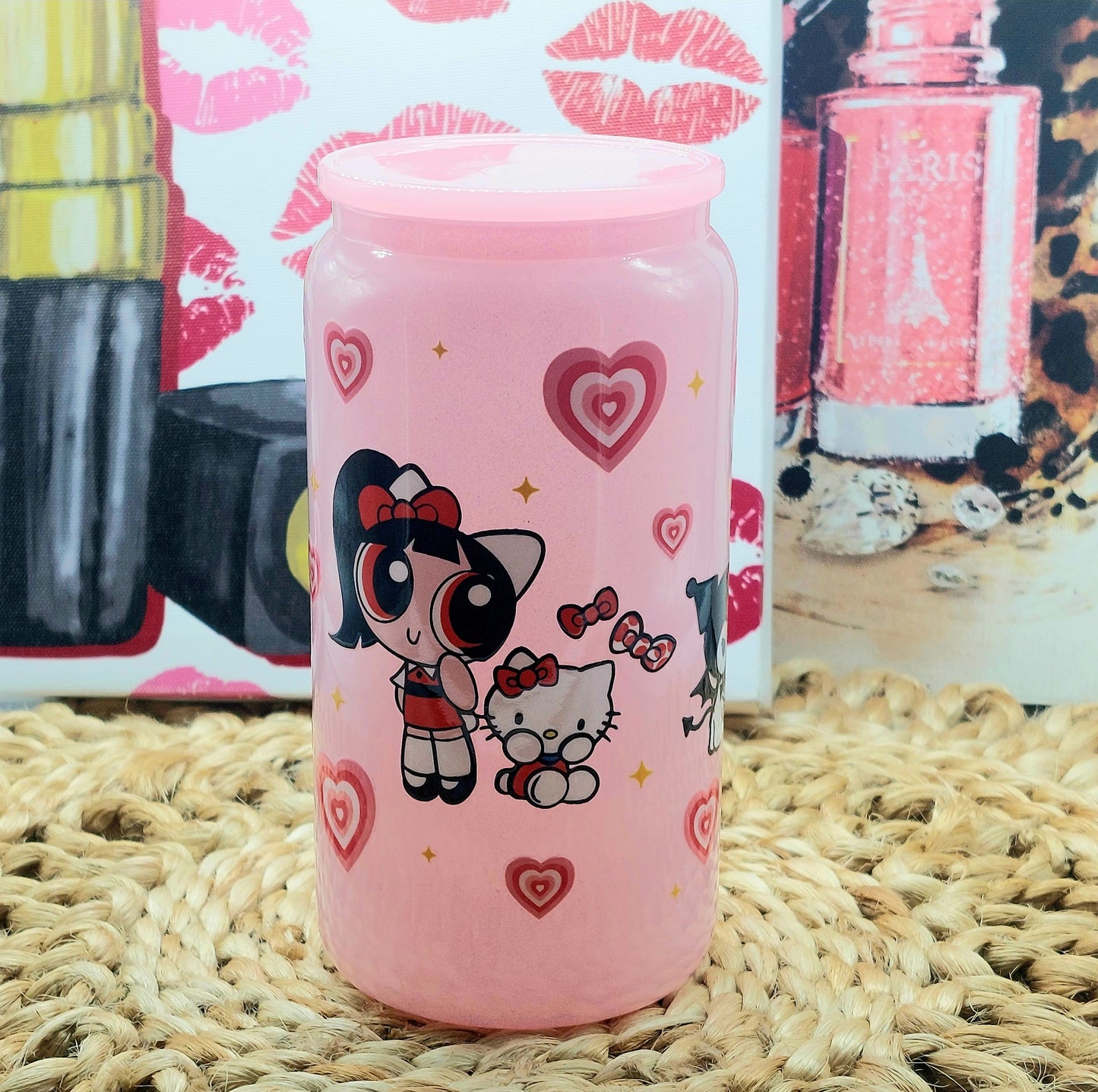 Puff Girls! 12oz Glass Tumbler