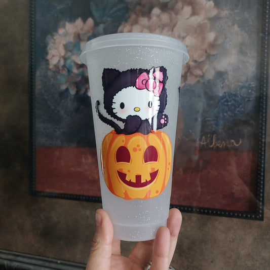 Halloween plastic cup