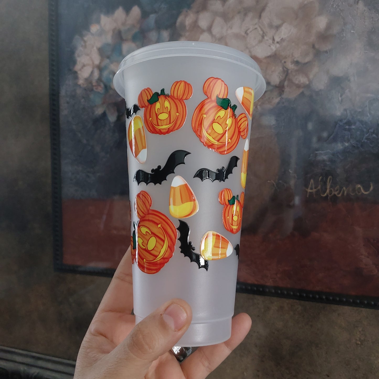 Halloween plastic cup