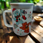 CHRISTMAS MUG  WITH HANDLE AND LID