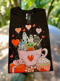 Yoda and friends crew neck T-shirt #3956