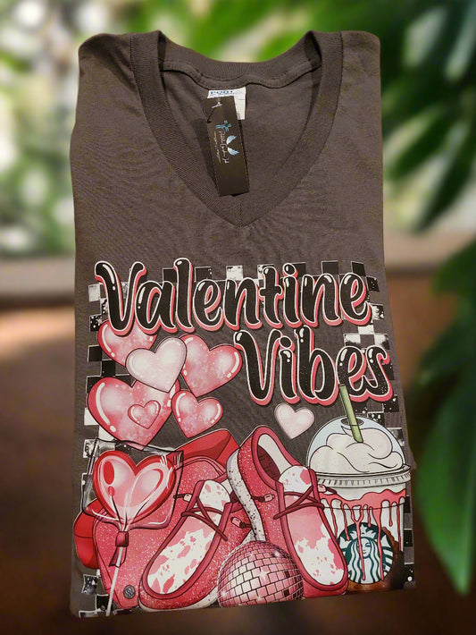 Valentines' vibes crew Neck T-shirt