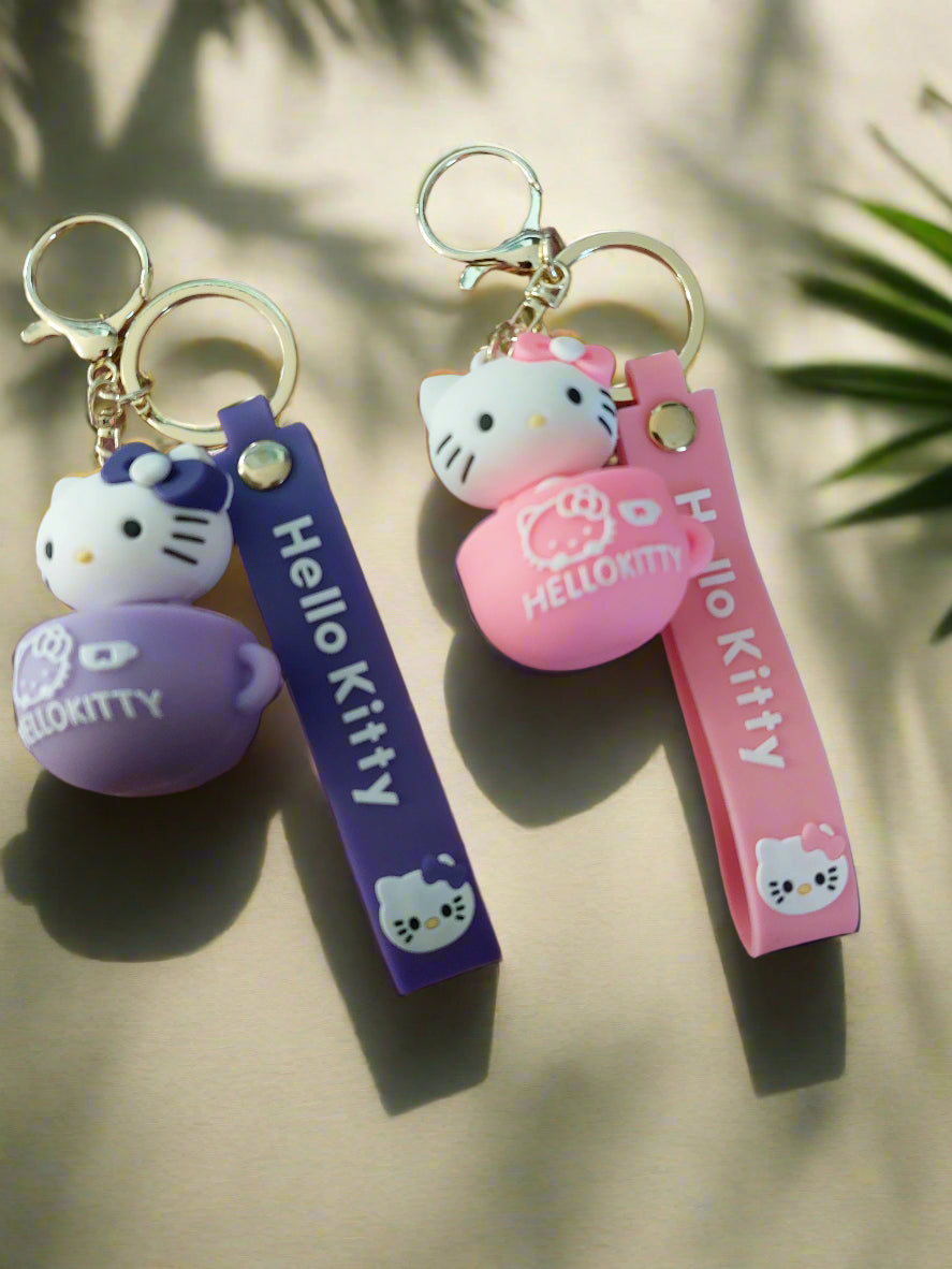 KEYCHAIN KITTY CUP