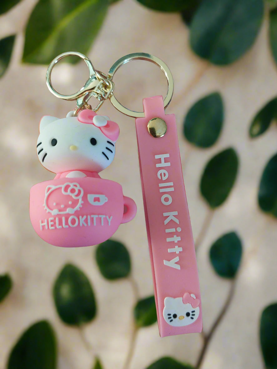 KEYCHAIN KITTY CUP