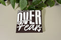 FAITH OVER FEAR CREW NECK T-SHIRT #3954