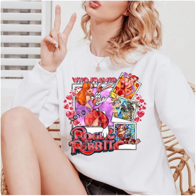 Rabbit Throwback Cartoons DTF Transfer SWEATER