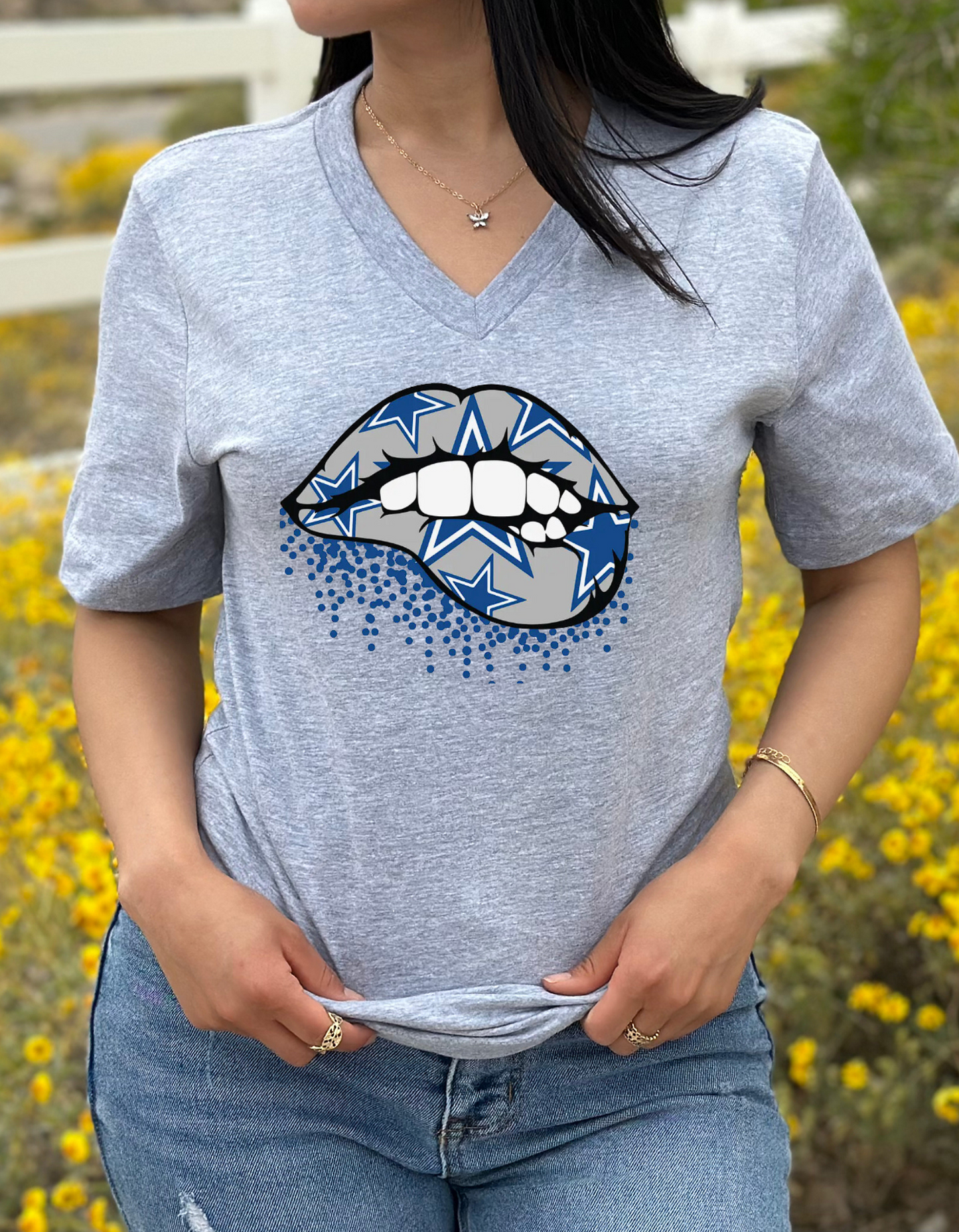 Football star Lip Drip T-Shirt