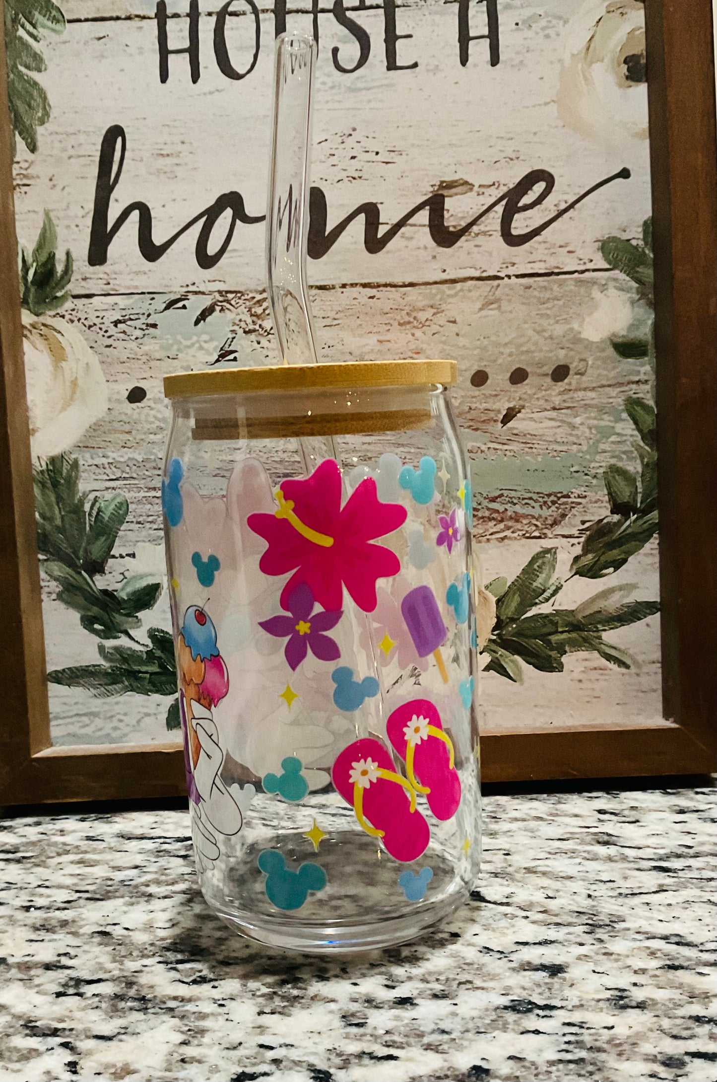 Best friends Glass Tumbler