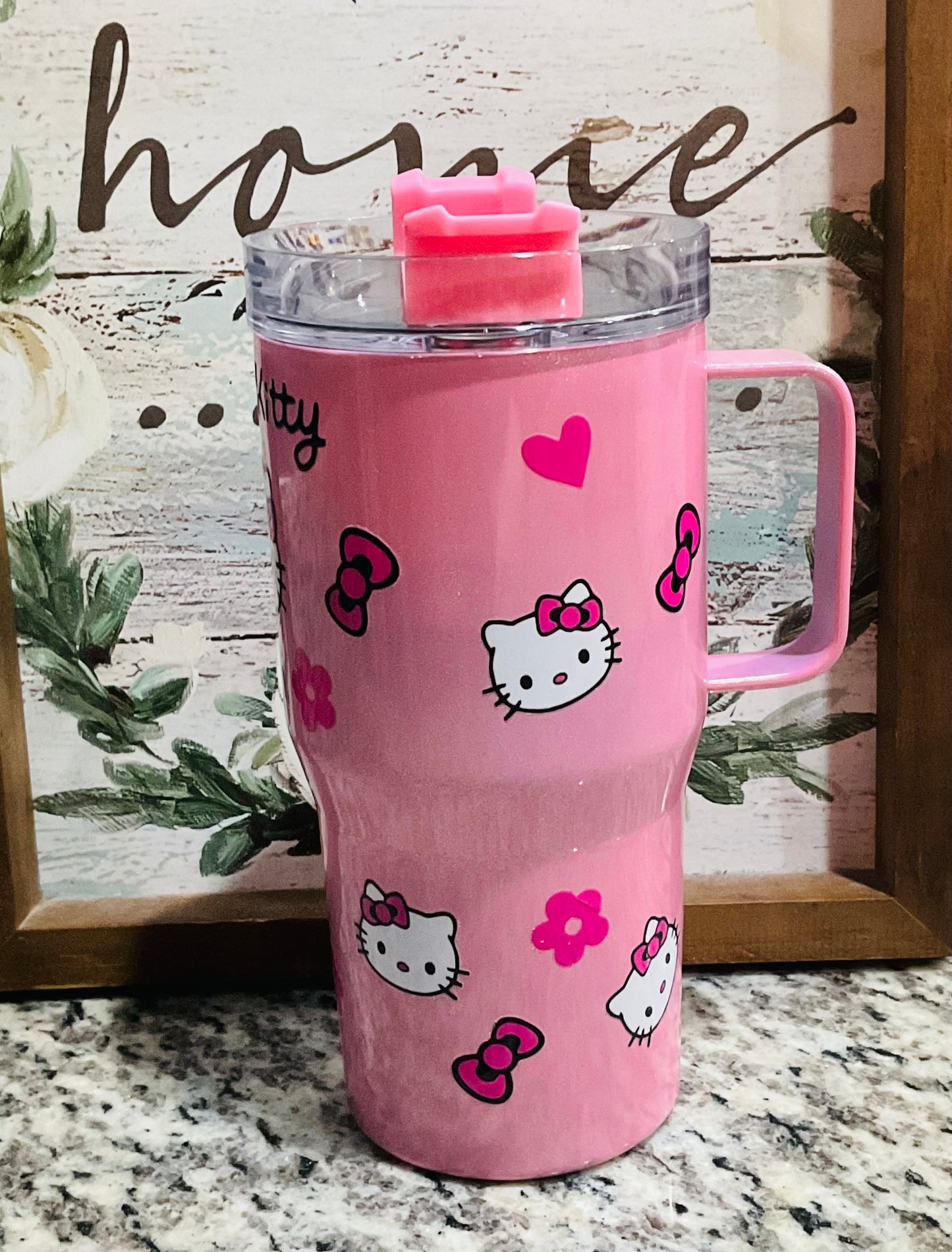 Kitty stainless steel 20 ounce Tumbler￼￼￼￼