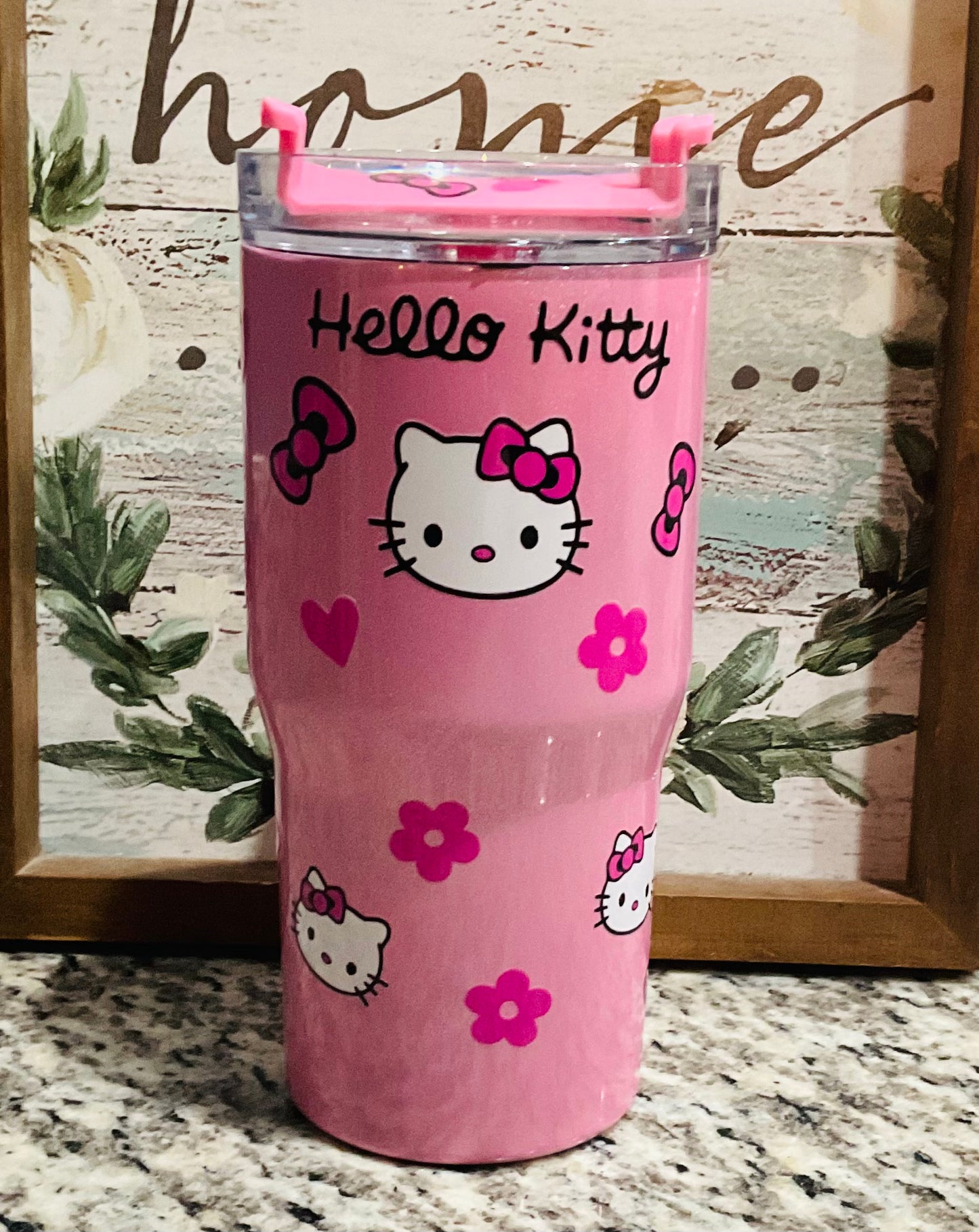 Kitty stainless steel 20 ounce Tumbler￼￼￼￼