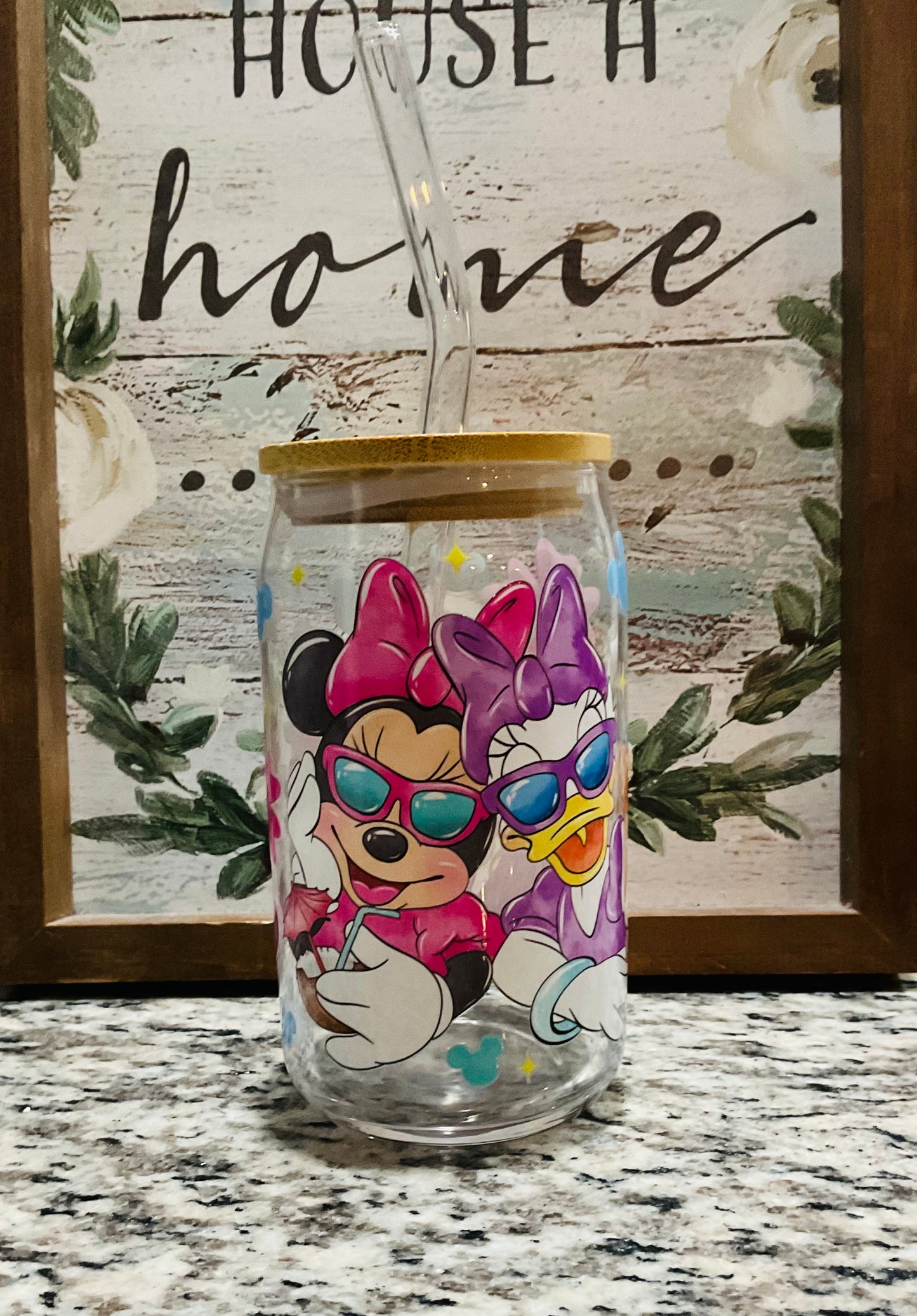 Best friends Glass Tumbler