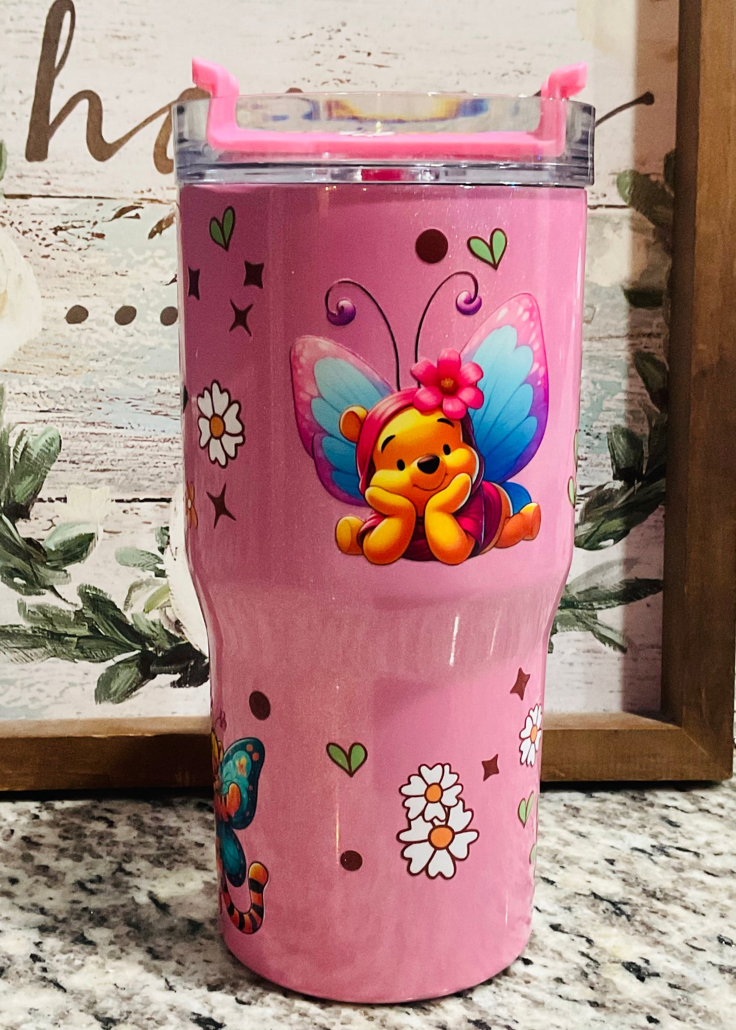 Animal friends stainless steel 20 ounce Tumbler ￼￼