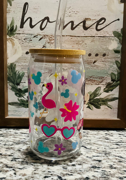 Best friends Glass Tumbler